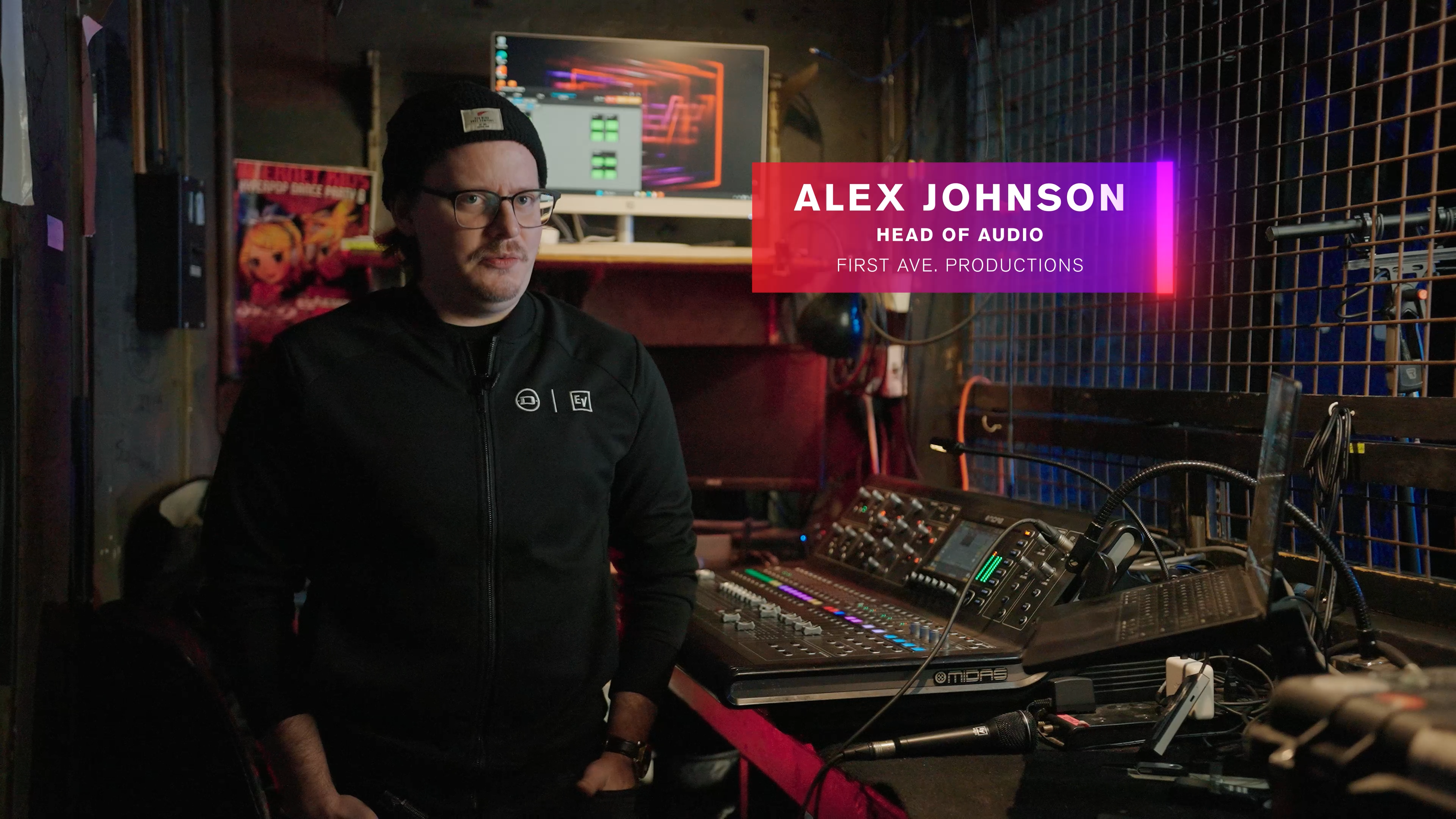 Alex Johnson, Head of Audio, First Avenue